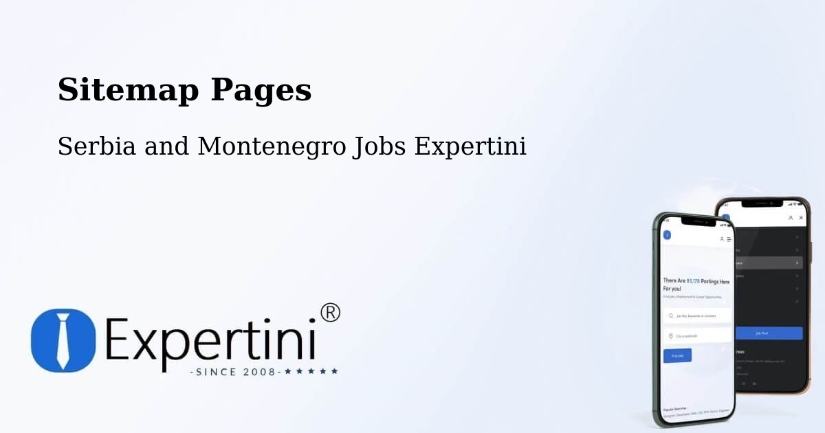 Sitemap Pages - Berthierville - Serbia and Montenegro Jobs Expertini